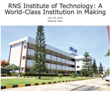 World-Class Institution in the Making