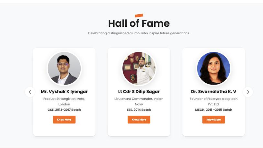 RNSIT Hall of Fame
